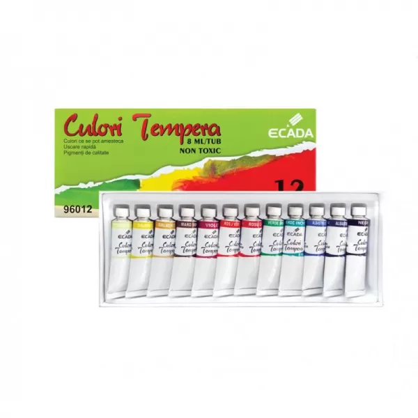 Culori tempera 12 culori ECADA-1-IMG-slider