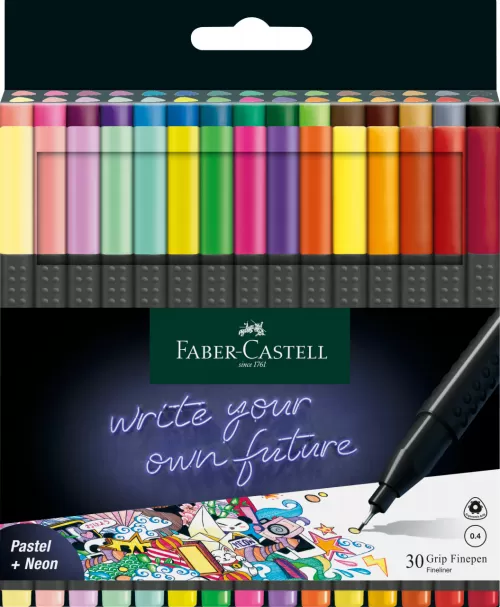 12-Liner-0.4mm-set-30-grip-Faber~Castell