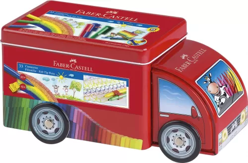 24-Carioca-33-culori-camion-connector-Faber~Castell