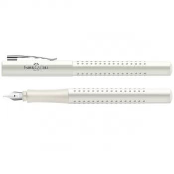 Stilou grip 2010 alb cocos f Faber-Castell-3