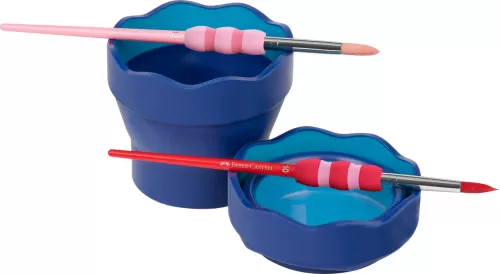 16-Pahar-pictura-pliabil-pentru-spalat-pensulele_-Clik+Go-albastru_-Faber~Castell-