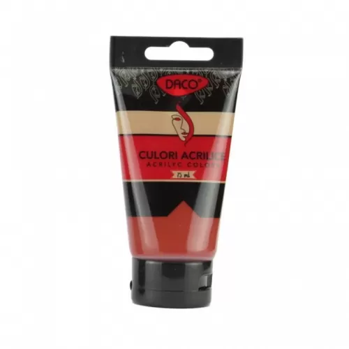 7-Culori-acril-75ml-DACO-CU375RO-Rosu-Ocru