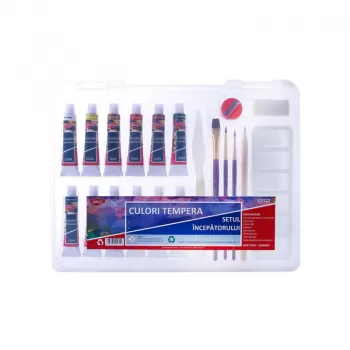 Culori tempera Setul Incepatorului DACO CU122-1