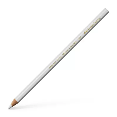 Creion permanent pentru sticla alb Faber-Castell-img