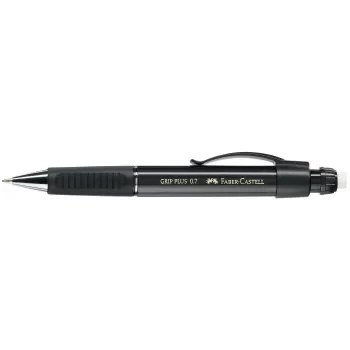 Creion mecanic 0.7mm negru grip plus 1307 Faber-Castell-1