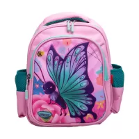 Ghiozdan gradinita, fete, roz, imprimeu fluture, 30 cm Daco GH239-1-IMG-slider-mobile