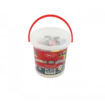 Plastilina 10 culori, 400G, in galeata DACO PL410-img