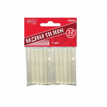 Rezervă silicon 7 mm set 12 DACO-1