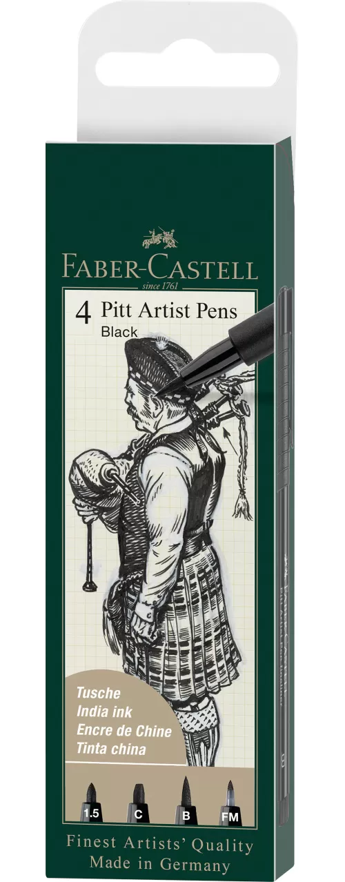 10-Pitt-artist-pen-set-4-buc-negru-(-1.5_c_b_fm)-Faber~Castell