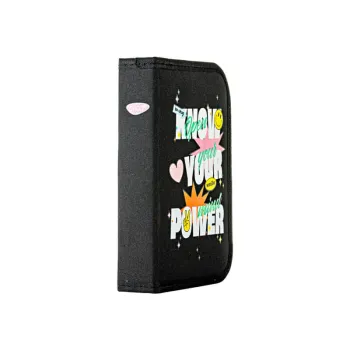 Penar fete echipat, 1 compartiment cu 2 extensii, Know Your Power Daco PE1972E-2