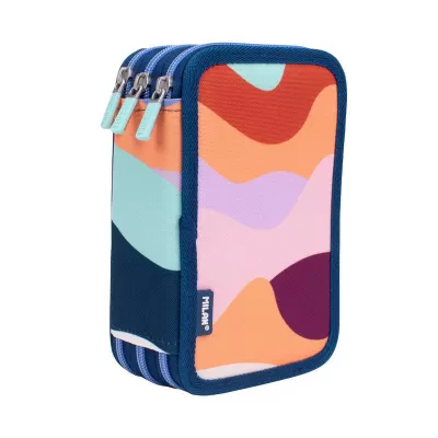 Penar cu 3 compartimente echipat 49 piese, multicolor, Milan 1364FN-img