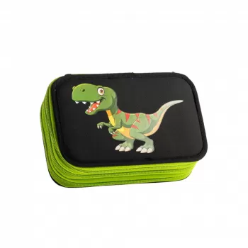 Penar baieti echipat, 3 compartimente, 46 piese, T-Rex Daco PE3027E-2