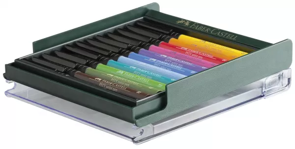 Cutie 12 culori pitt artist pen nuante basic Faber-Castell-2-IMG-slider