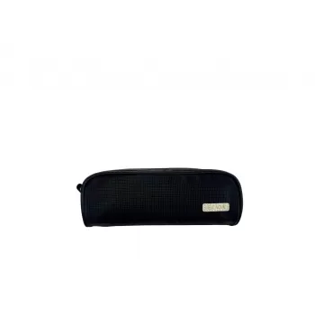 Penar borseta negru uni, 1 fermoar Ecada 78032N-1