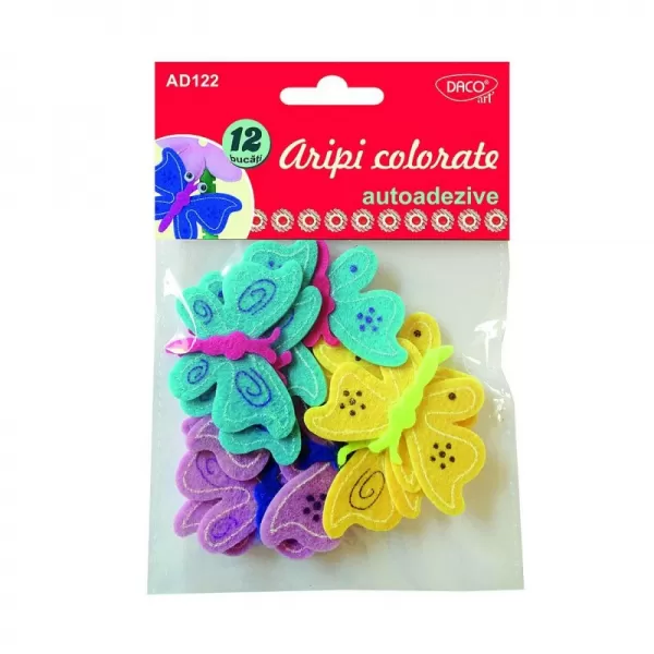 Accesorii craft - AD122 aripi colorate autoadezive pasla DACO-1-IMG-slider