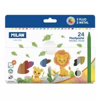 Creioane cerate, corp rotund, 24 culori  Milan-1-IMG-slider-mobile