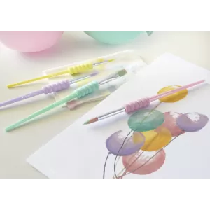 Pensula pictura set 4, Soft Touch Pastel Faber-Castell-2-IMG-nav