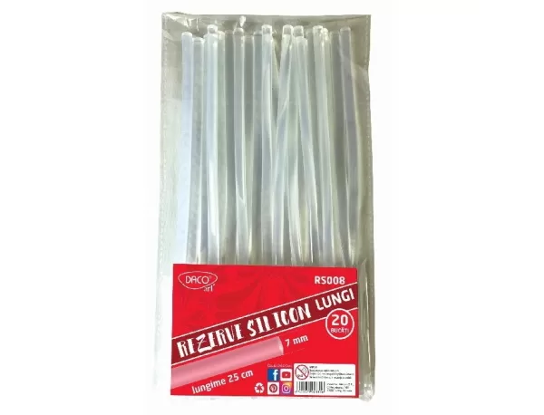Rezervă silicon 7 mm 25 cm set 20 RS008 DACO-1-IMG-slider