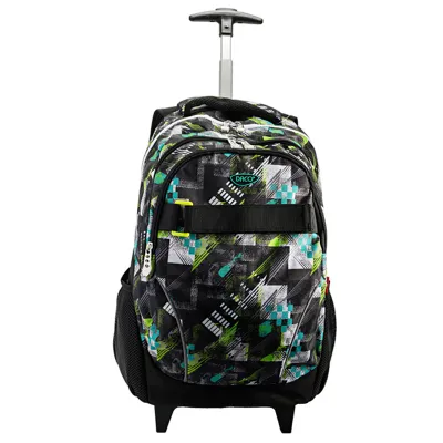 Ghiozdan troler copii, 44.5 cm imprimeu abstract Daco GH4622-img
