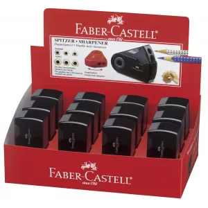 Ascutitoare plastic dubla sleeve neagra Faber-Castell-3-IMG-nav