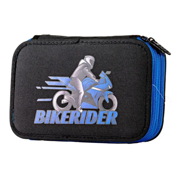Penar cu 2 fermoare baieti, echipat 37 piese, Bikerider Daco PE2008E-3-IMG-slider