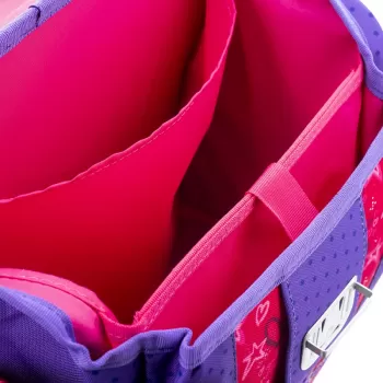 Ghiozdan scolar tip container, fete, 40 cm, DACO GH308-3