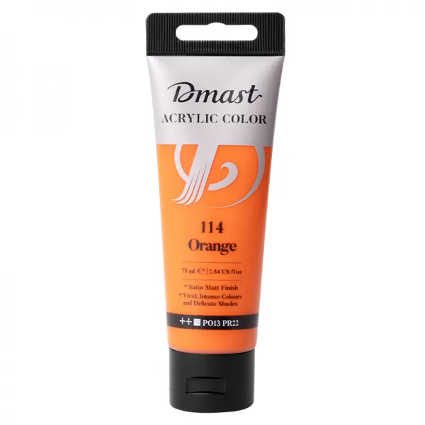 Culori acrilice profesionale, 75 ml, portocaliu Dmast by Pebeo-1-IMG-slider