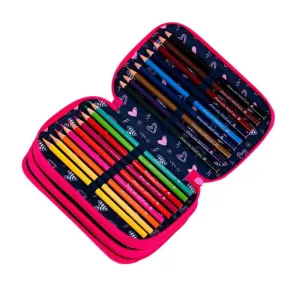 Penar fete cu 3 fermoare, echipat cu 49 piese, inimioare Daco PE3009E-4-IMG-nav