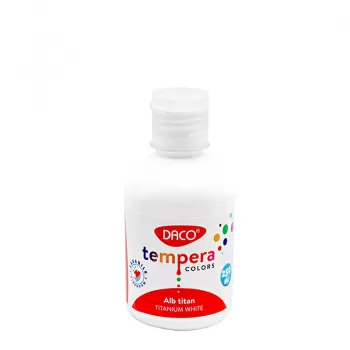 Tempera 250 ml Daco - alb-1