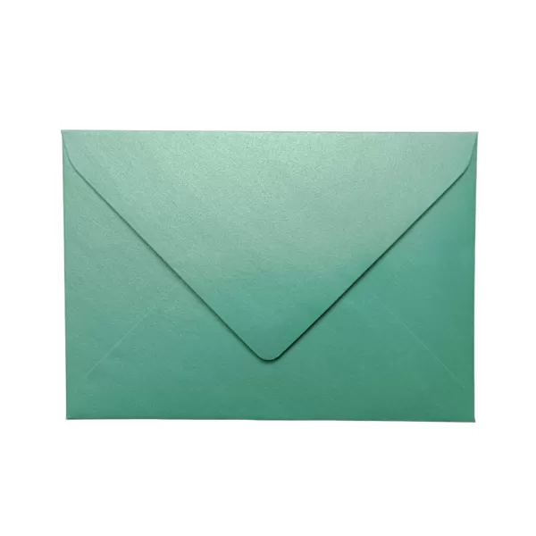 Plicuri invitatii C6 turcoaz sidefat, gumate Daco PC612ST-1-IMG-slider