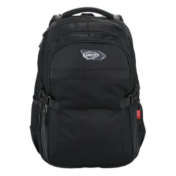 Rucsac scoala gimnaziu si liceu, negru uni, 46 cm Daco GH5013-1