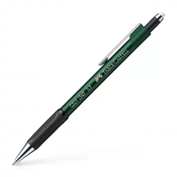 Creion mecanic 0.7mm verde grip 1347 Faber-Castell-1