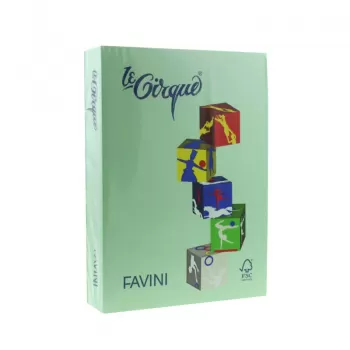 Hartie colorata A4 verde deschis 107, 500 coli/top Favini-1