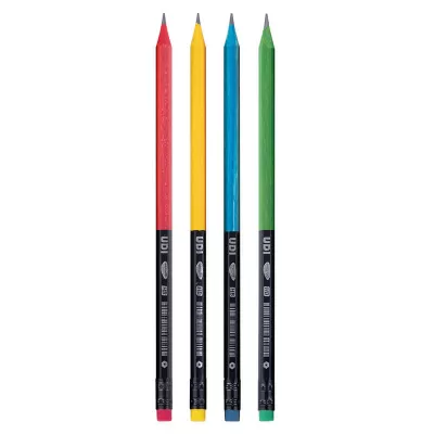 Creion grafit HB cu radiera Udi Daco CG110-img