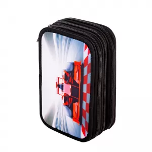 Penar echipat baieti, 3 compartimente, 46 piese, imprimeu masina curse Daco PE3004E-5-IMG-nav