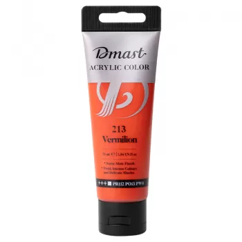 Culori acrilice profesionale, 75 ml, rosu vermilion Dmast by Pebeo-1