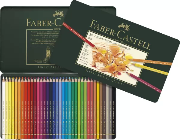 Creioane colorate 36 culori polychromos Faber-Castell-2-IMG-slider
