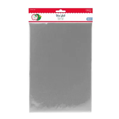 Accesorii craft - AD081GR fetru uni set 4 Gri-img