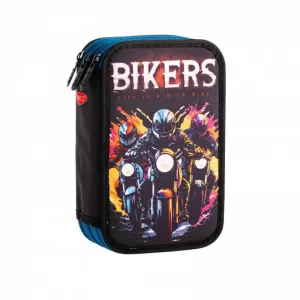 Penar 3 compartimente baieti, echipat cu 46 de piese, Bikers Daco PE3033E-1-IMG-nav