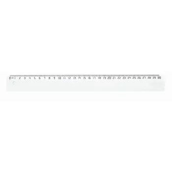Rigla 30 cm plastic transparent  Ark-2