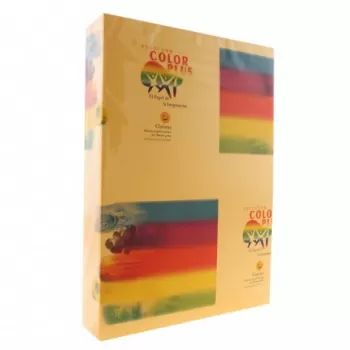 Hartie colorată 80 g /mp A4 CLARIANA auriu-1