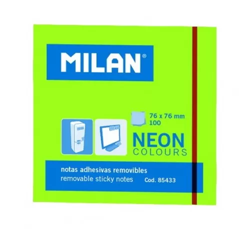 17-Bloc-notes-adeziv-76-x-76-Verde-neon-MILAN