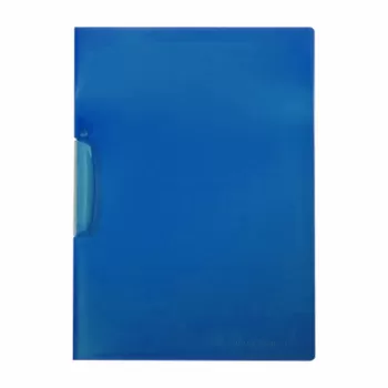 Mapa plastic cu clips A4, Albastru, DACO MP540A-1