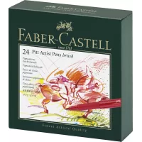 Carioci tip pensula Pitt Artist pen cutie studio 24 buc Faber-Castell-1-IMG-slider-mobile
