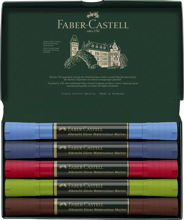 Set 5 markere solubile sketching a.durer Faber-Castell-2-IMG-slider