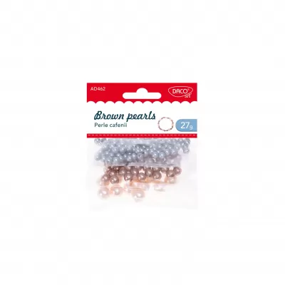 Accesorii craft - Perle cafenii Daco AD462-img
