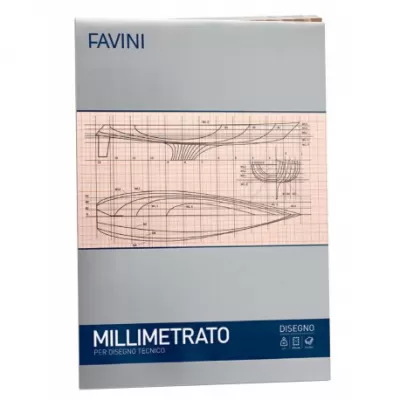 Hârtie milimetrică 85g/mp A3 10 coli FAVINI-img