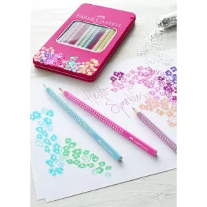 Set cadou 12 creioane colorate sparkle Faber-Castell-2-IMG-nav