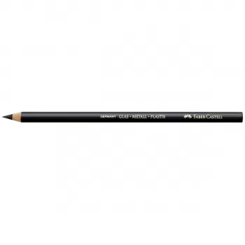 Creion permanent pt sticla negru Faber-Castell-2