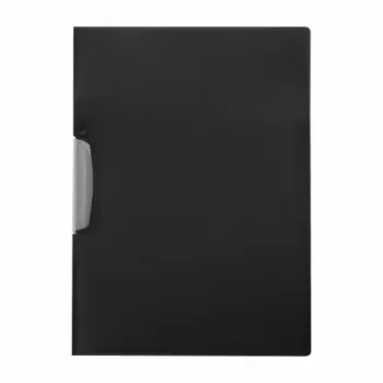 Mapa plastic cu clips A4, Negru, DACO MP540N-1